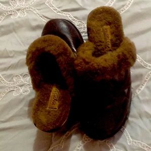 Matisse wood wedge shoes